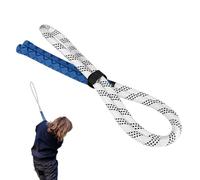 Entraîneur de vitesse de swing de golf - Corde de golf avec outil de correction - Bâton d'échauffement de force et de flexibilité | Équipement d'alignement de la mémoire musculaire physique pour