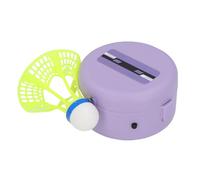 Entraîneur de Volant de Rebond Automatique Lumineux - Entraîneur de Rebond de Badminton pour Un Seul Joueur - Réglage de la Hauteur par Télécommande - Idéal pour Les Exercices Nocturnes -