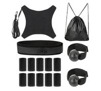 Entraîneur de volley-ball pour débutants - Équipement d'entraînement de volleyball flexible avec ceinture réglable de 104 à 200 cm - Pour entraînement en solo - Pour entraînement en équipe