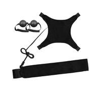 Entraîneur de Volleyball - Accessoire d'Entraînement Intérieur Réglable en Hauteur - Équipement pour l'Amélioration de la Frappe le Bloc et l'Attaque - pour la Précision de Saut, les Techniques, les C