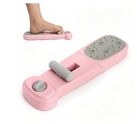 Entraîneur de voûte plantaire réglable, appareil de renforcement des pieds | 34 x 9 x 5,5 cm, résistance réglable, double rouleau, picots en silicone et 8 appuis antidérapants pour adultes à domicile
