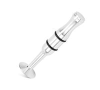 Entraîneur d'embouchure, 2.6x0.7x0.4in Appareil d'entraînement pour la force de la bouche les muscles des lèvres pour trompette cornet et saxophones Appareil d'entraînement de l'embouchure (Argent)