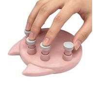 Entraîneur Doigts Piano 15,5 cm - Correcteur Forme Main Ergonomique Guitare | Force Grip Rééducation Gâchette ABS Silicone Leçon Musique Outil Aide Kit Utile