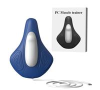 Entraîneur du plancher pelvien for hommes et femmes, appareils d'exercice du pouls pelvien à faible bruit, appareil d'exercice Kegel Portable for un usage domestique(Blue,1pcs)