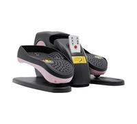 Entraîneur elliptique, sous le bureau, entraîneur elliptique, entraîneur de jambes pour adolescents, personnes âgées et adultes, mini exercices de récupération des jambes, maison et bureau, avec