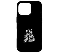 Entraîneur en Chef Man The Myth The Legend Coque pour iPhone 16 Pro