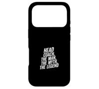 Entraîneur en Chef Man The Myth The Legend Coque pour iPhone 17 Pro