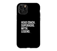 Entraîneur en Chef Myth Legend Team Sport Trainer Basketball Coque pour iPhone 11 Pro