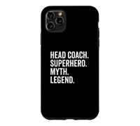Entraîneur en Chef Myth Legend Team Sport Trainer Basketball Coque pour iPhone 11 Pro Max