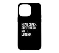Entraîneur en Chef Myth Legend Team Sport Trainer Basketball Coque pour iPhone 14 Pro Max