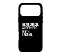 Entraîneur en Chef Myth Legend Team Sport Trainer Basketball Coque pour iPhone 17 Pro Max