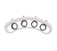 Entraîneur Guitare D'expansion pour Blanc des Doigts Débutants | Abs, Silicone et Acier Inoxydable, Pratique pour Instruments à Clavier, Entraînement des Gestes de Main