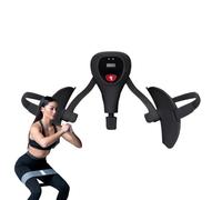 Entraîneur pour Adducteurs,Appareil d'exercice Électrique Portable - Équipement d'Entraînement Réglable avec Compteur à Affichage,pour Femmes Postnatal Maison Musculation Hanches Jambes Affinement