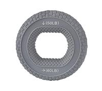 Entraîneur pour la force de l'avant-bras - pince à double niveau de résistance de 7,5 cm, anneau d'exercice pour les mains en silicone, appareil portable pour la force de la prise, outil