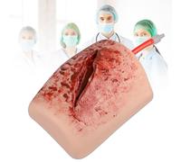 Entraîneur professionnel pour l'emballage des plaies de cuisse - Modèle de lacération réaliste avec saignement simulé pour entraînement médical, EMS et réponse d'urgence