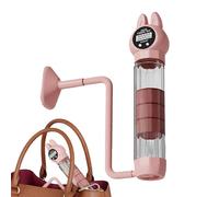 Entraîneur Respiratoire - 22x5cm Haltère Abdominal Comptage Intelligent | Portable Capacité Pulmonaire Réglable Maison - Rouge Bleu ABS Muscles Fitness Relaxation