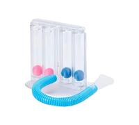 Entraîneur Respiratoire,Entraîneur de Respiration Profonde avec Embout Buccal,Système D'entraînement de la Respiration,Système à 4 Chambres pour la Fonction Pulmonaire et la Thérapie Vocale