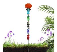 Entraîneurs de Jardin de fées perlées | Creative Plant Stakes - Crafts de Jeu de Jardin de 13 Pouces avec Bouchon de pour Les, fées enjeux de, Fournitures d'artisanat de Jard