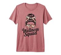 Entraîneuse Physique pour Filles Sassy Wellness Squad Yoga Advocate T-Shirt Haut de Gamme