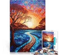 Entraînez Votre Cerveau et Vos Mains L'Australie Incroyable Puzzles de 1000 pièces pour Adultes 50x75cm Jeu de défi Unique Convient aux 14 Ans et Plus