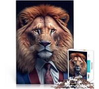 Entraînez Votre Cerveau et Vos Mains Lion Puzzles 1000 pièces pour Adultes 50x75cm est idéal comme Cadeau pour Toute la Famille