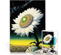 Entraînez Votre Cerveau et Vos Mains Tournesol de l'univers Puzzle Adulte 1000 pièces 26x38cm Cadeau d'anniversaire, Cadeaux pour Les Personnes de 14 Ans et Plus
