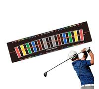 Entraînez-Vous à Mettre Le Tapis dans Le Golf Le Jeu | Simulateur Portable avec Guide D'alignement Et pour Hommes, Entraînement dans Le Patio De Jardin De La Maison, Lisse