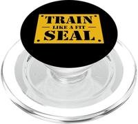 Entraînez-Vous comme Un Joint en Forme - Fitness de Style Militaire PopSockets PopGrip pour MagSafe