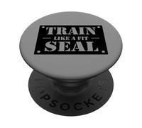 Entraînez-Vous comme Un Joint en Forme - Inspiré du Fitness de Style Militaire PopSockets PopGrip Adhésif