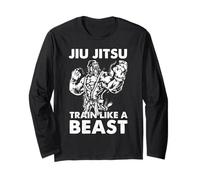 Entraînez-Vous comme Une bête BJJ Grappling MMA Gorilla Jiu Jitsu Manche Longue