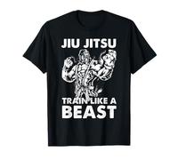 Entraînez-Vous comme Une bête BJJ Grappling MMA Gorilla Jiu Jitsu T-Shirt