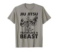 Entraînez-Vous comme Une bête BJJ Grappling MMA Gorilla Jiu Jitsu T-Shirt