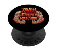 Entraînez-Vous comme Votre Pire Ennemi Regarde la Salle de Sport motivante PopSockets PopGrip Adhésif