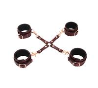 Entrave de bondage en croix - Lien Hogtie - collection Noblesse - MEO Bondage Germany