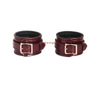 Entraves de chevilles BDSM en cuir - collection Noblesse - MEO Bondage Germany