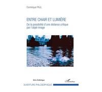 Entre chair et lumière De la possibilité d'une distance critique par l'objet-image - Paul Dominique - L'harmattan - broché - Etude