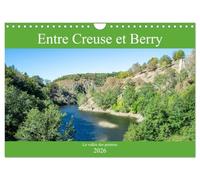 Entre Creuse et Berry la vallée des peintres (Calendrier mural 2026 DIN A4 horizontal), CALVENDO calendrier mensuel