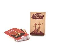 Entre-Deux Cœur : Jeu de Questions pour Couple, Petit et Compact, pour Mariage ou Anniversaire