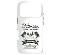 Entre Deux pins est Une Porte vers Un Nouveau Monde Coque pour iPhone 17 Pro