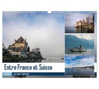 Entre France et Suisse, le lac Léman (Calendrier mural 2027 DIN A3 vertical), CALVENDO calendrier mensuel: Quelques visages du lac Léman