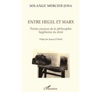 Entre Hegel et Marx: Points cruciaux de la philosophie hegelienne du droit