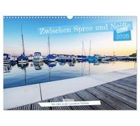 Entre la Spree et la Neisse - Une année dans la diversité de la Lusace, Version française (Calendrier mural 2026 DIN A3 portrait), Calendrier CALVENDO mensuel