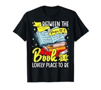 Entre les pages d'un livre est un bel endroit pour être T-Shirt