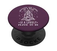 Entre Les Pages d'un Livre se Trouve Un bel Endroit pour être Meme PopSockets PopGrip Adhésif