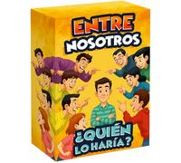 Entre Nosotros Quién Lo Haría - Juego de Cartas Divertido con 200 Preguntas | Juego de Mesa para Adultos, Adolescentes y Familia | Juego de Fiesta, Reuniones y Noche de Amigos