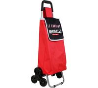 Entre Temps Chariot Shopping en Polyester 6 Roues