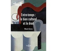 Entre-temps : le bien culturel et le droit