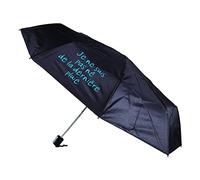 ENTRE TEMPS - PL301 - Parapluie Mots Parapluie canne - 94 cm - Noir - Coloris Aléatoire