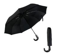 ENTRE TEMPS, PL366, Parapluie Automatique Ultra Résistant avec Poignée Ergonomique, Ouverture Rapide, Compact et Pliable, Hauteur 100 cm, Couleur au choix