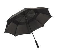 ENTRE TEMPS PL378, Parapluie XXL Noir, Parapluie Adulte Nomade, Compact et Léger, Composition Textile Durable, Dimensions 130cm, Protection Optimale pour Famille et Amis, Format Pratique 5x102x5cm